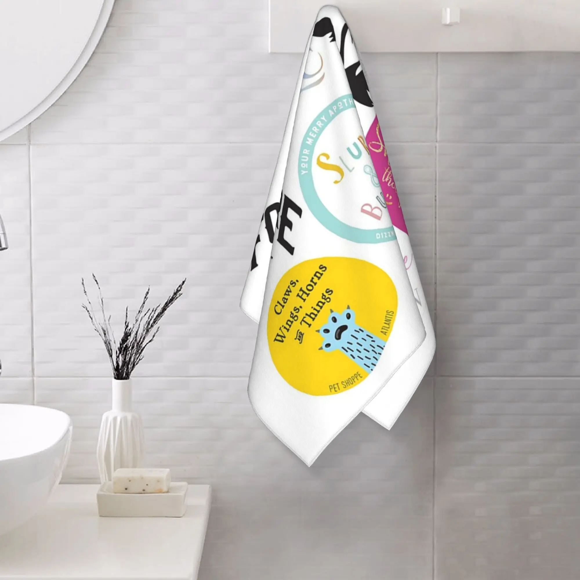 Custom Keeper of the Lost Cities Soft Face Towel Quick Dry Pool Bath Cotton Towels Absorbent Quick