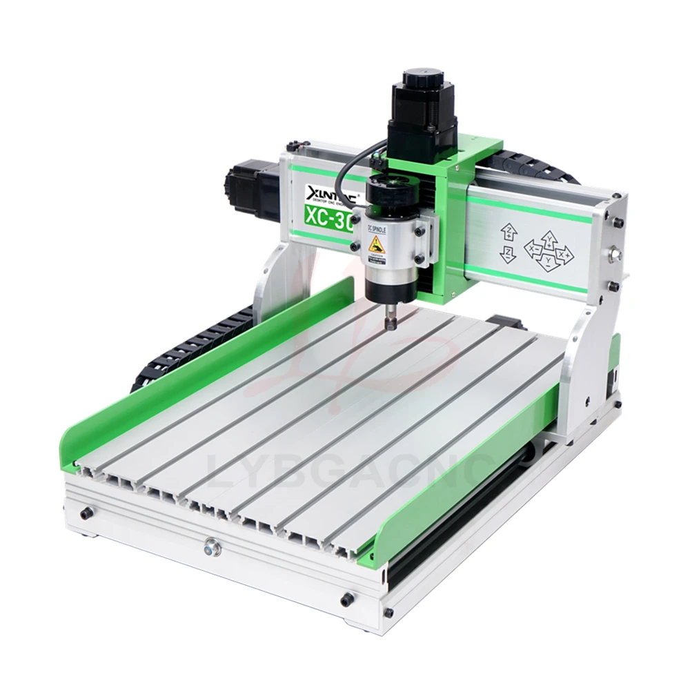 LY CNC Engraver Machine XC-30B 320W DC Brushless CNC Router Engraving Milling Equipment USB With Ball Screw 3 Axis 4 Axis