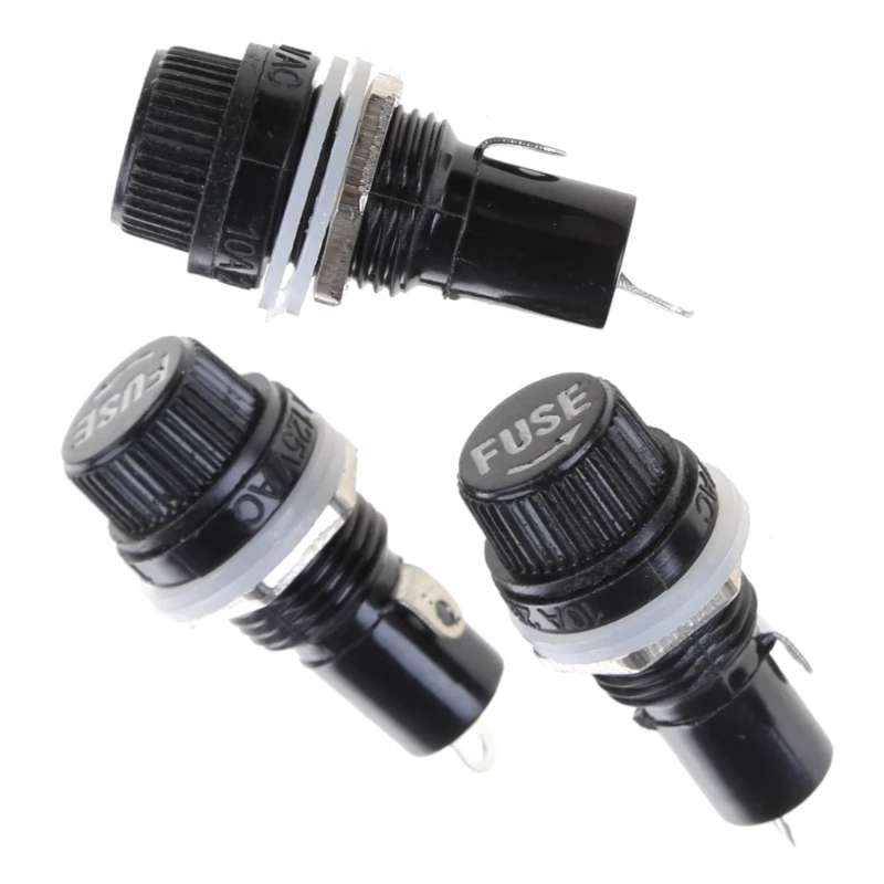 F92C 10 PCS 250V 13A Электрическая панель монтированная 5x20 мм держатель предохранителей для радио Auto St St