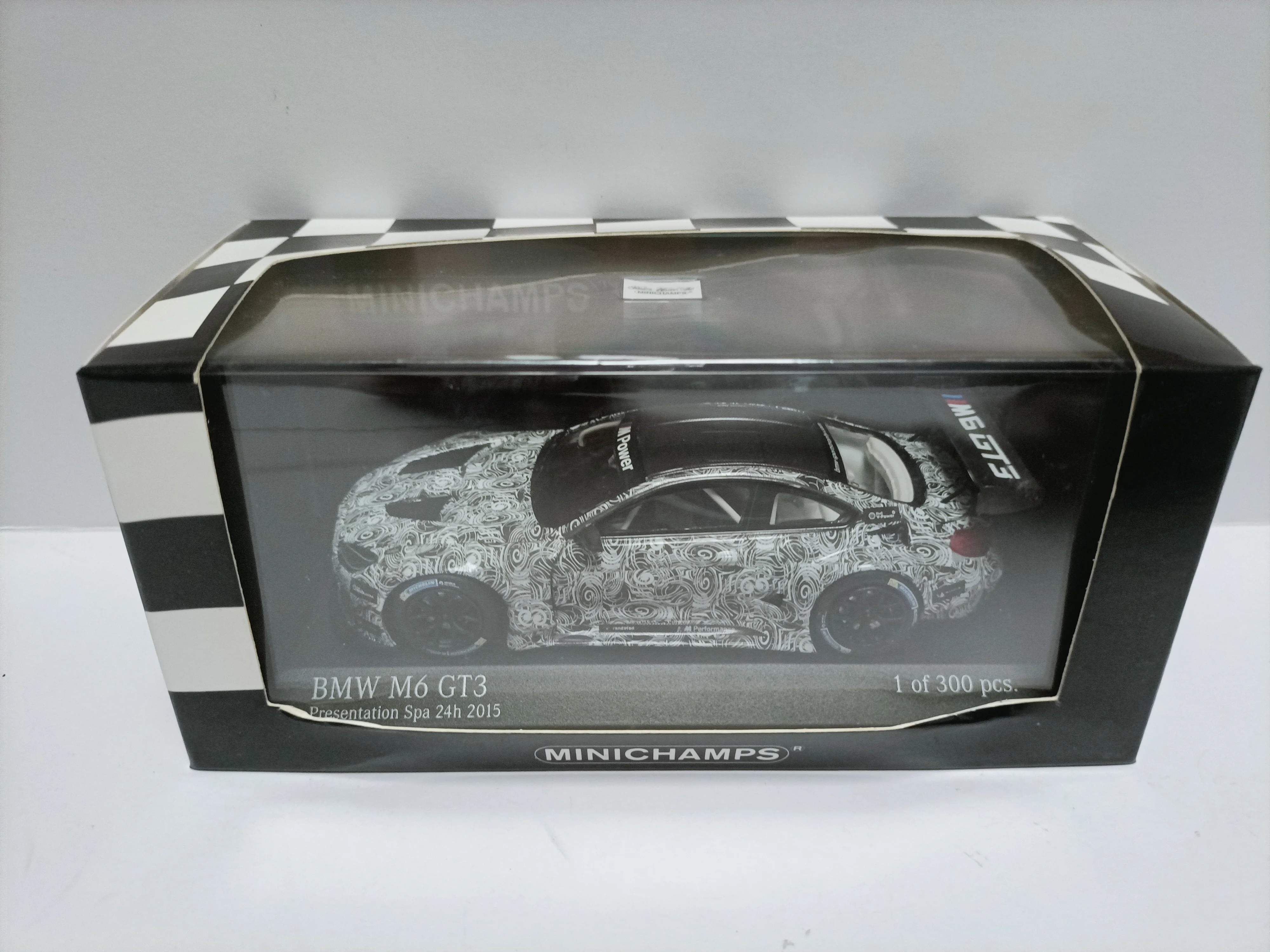 

Mini Cut 1 43 BMW Spar Release Coupe Model BMW M6 GT3 Spa 24h 2015