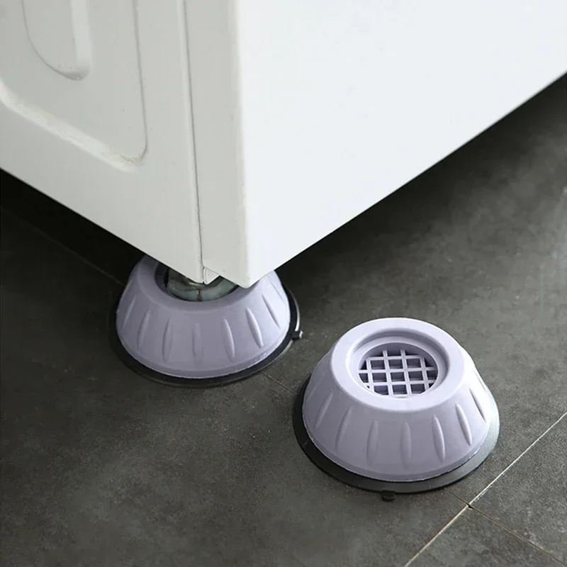 Anti Vibration Feet Pads Silent Washing Machine Rubber Leg Pads Dryer Refrigerator Universal Base Fixed Non-Slip Pad Accessories