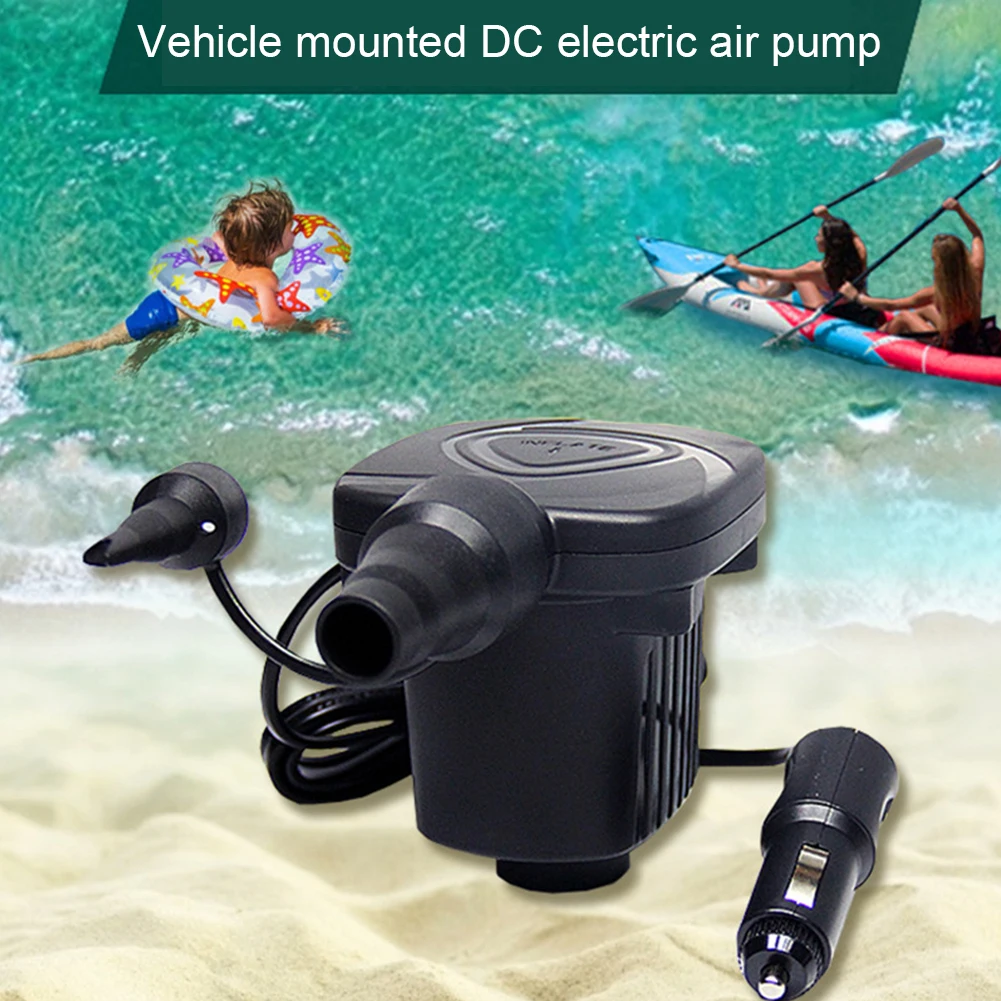 Lightweight Electric Pump Inflator Portable Electric Inflatable Compressor for Swimming Ring  Air Mattress