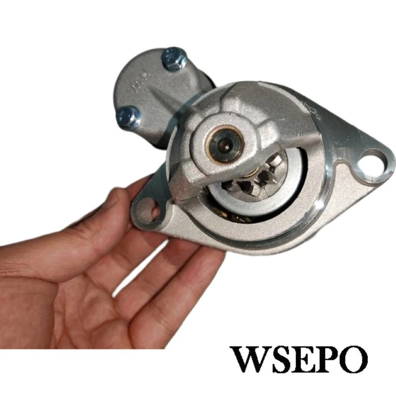 Imagem -04 - Qualidade Máxima Arranque Elétrico do Motor de Partida Motor Diesel Fresco do ar 5kw 6kw Gerador 186f 186fa 192f 192fa 195f L100 9hp 12hp