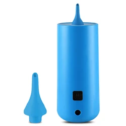 Mini Electric Balloon Pump Portable Balloon Blower Machine with Press and Auto Inflate Balloon Inflator Anti-slip Air Pump