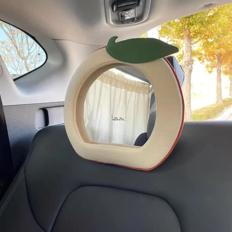 Espejo acrílico a prueba de caídas para coche, Reflector para coche de bebé, Espejo para asiento de seguridad para bebé, Reflector retrovisor para madre y bebé