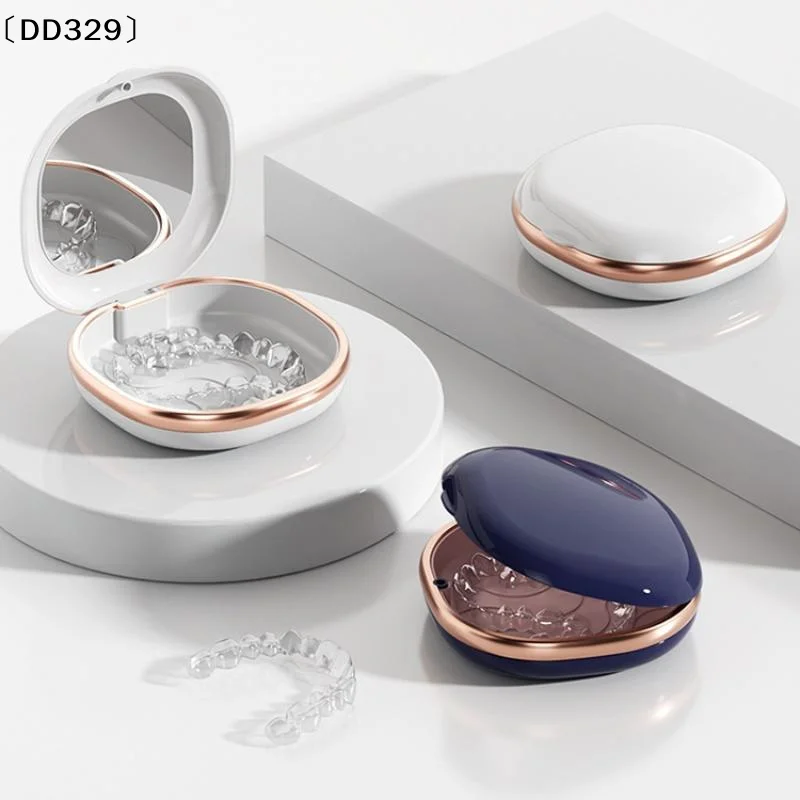 1Pcs Braces Case Dental Retainer Box Case Magnetic Aligner Mouth Guard Container For Teeth Travel False Denture Boxes〔DD329〕