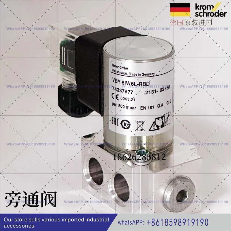 Válvula solenoide VBY8IW6L RBD LBD 74337977 Válvula solenoide de encendido