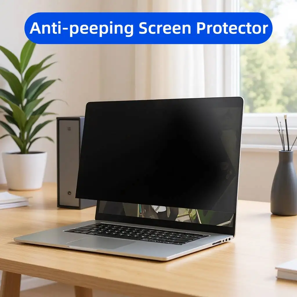

Антишпионская пленка, пленка для экрана конфиденциальности, фильтр для монитора, пленка для конфиденциальности, анти-подглядывающая пленка для экрана ноутбука 14, 15,6 17 12,5 13 17,3 дюйма