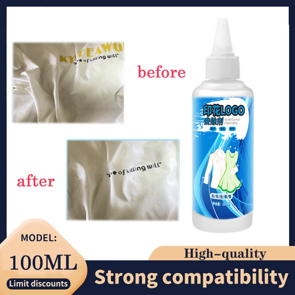 

vilaxh Remover Textile Remover DTF 125ML DTF Remove DTF Accessories Cleaner Cloth Vlr Vinyl Remover Liquid Print Ink Cleaning