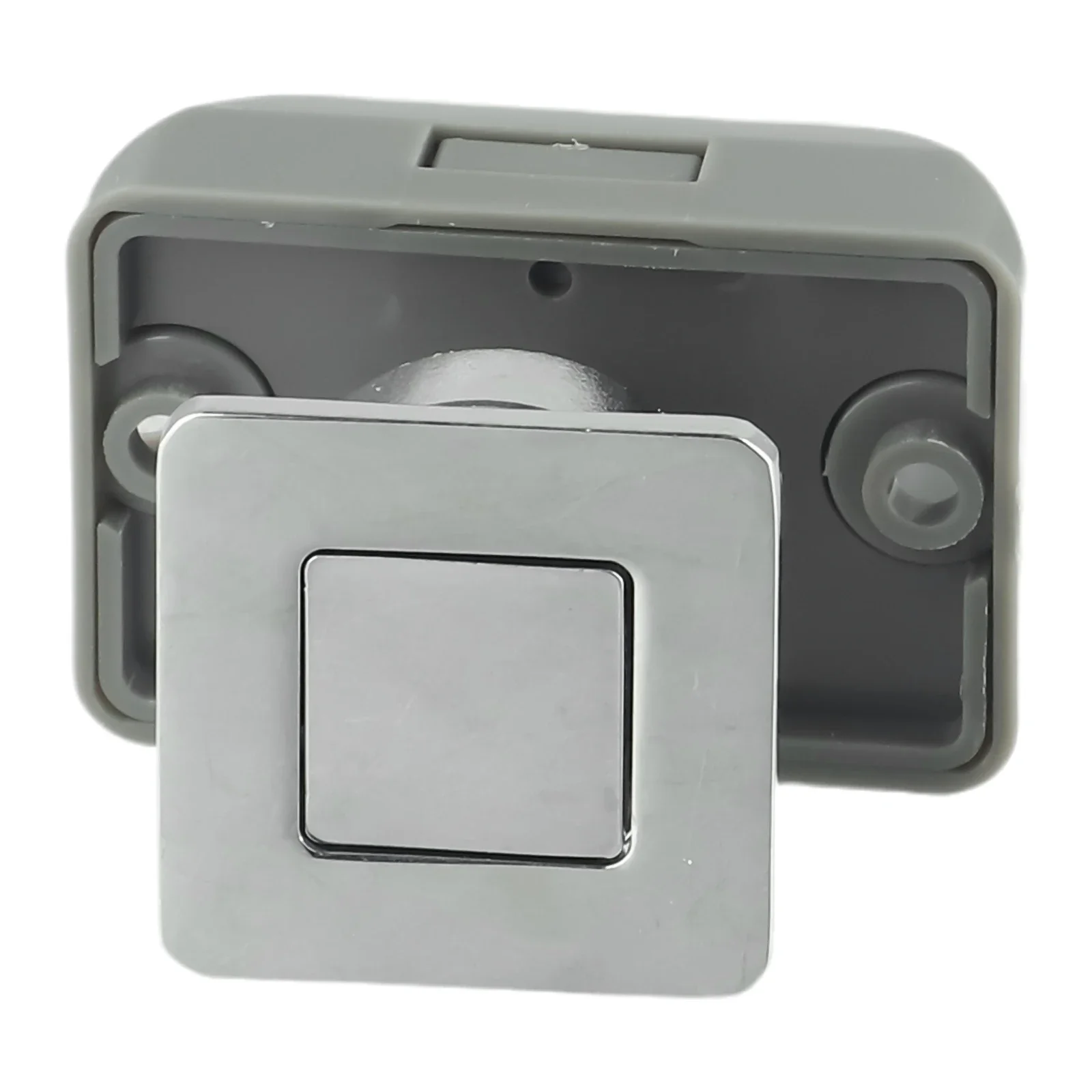 Zinc Alloy Push Button Lock with Latch Knob for Caravan Camper For Motorhome Cupboard Door Cabinets to Prevent Unwanted Opening