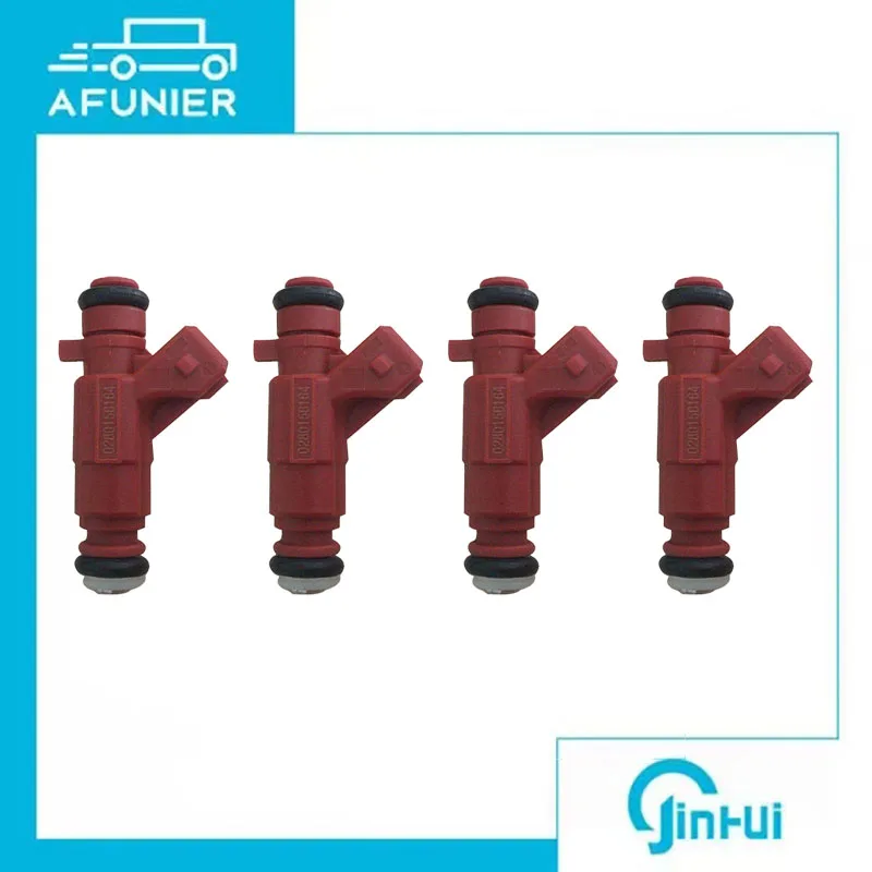 4Pcs Fuel Injector Nozzle For Honda Jazz II 1.4L 2003-2008 OE No.:0280156164