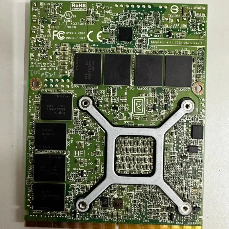 Original Quadro 5010M Q5010M Video Vga Graphic Card N12E-Q5-A1 4GB for Dell M6600 M15X HP 8760W 8770W