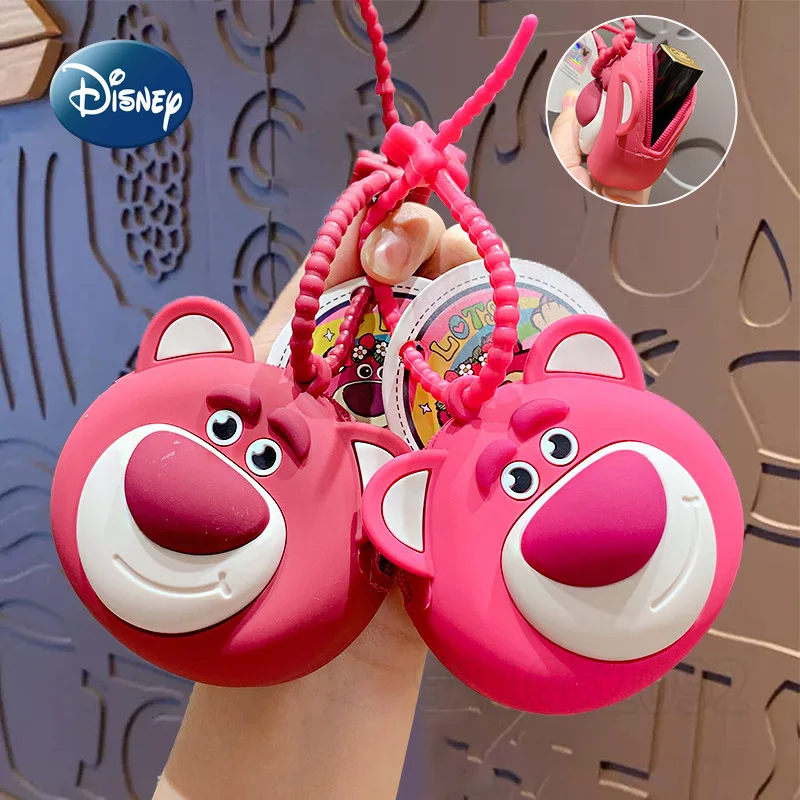 

Disney Original New Children's Zero Wallet 3D Cartoon Cute Zero Wallet Multi Functional Earphone Storage Bag Fashion Bag Pendant