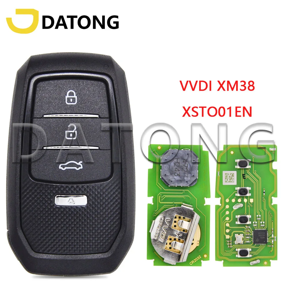 Datong World Xhorse VVDI XM38 XSTO01EN For Toyota 4D 4A 8A 312 314 315 433MHz Keyless Go Universal Blank Promixity Smart Card