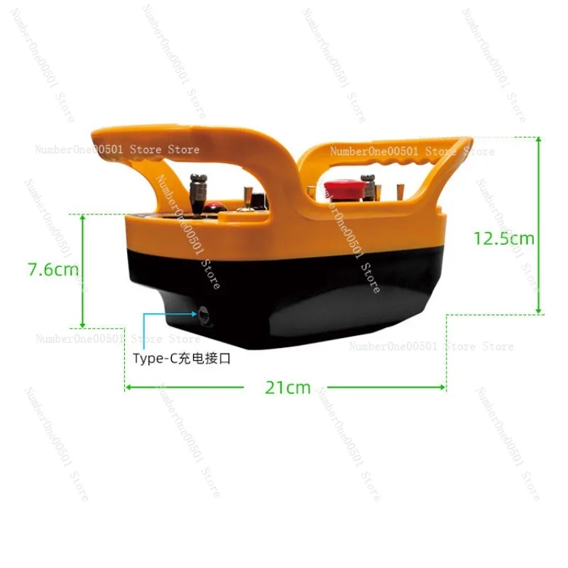 

C7mini PLUS Industrial Remote Control Receiver 10 Channel For Agricultural Mower Tank Wheel Transporter