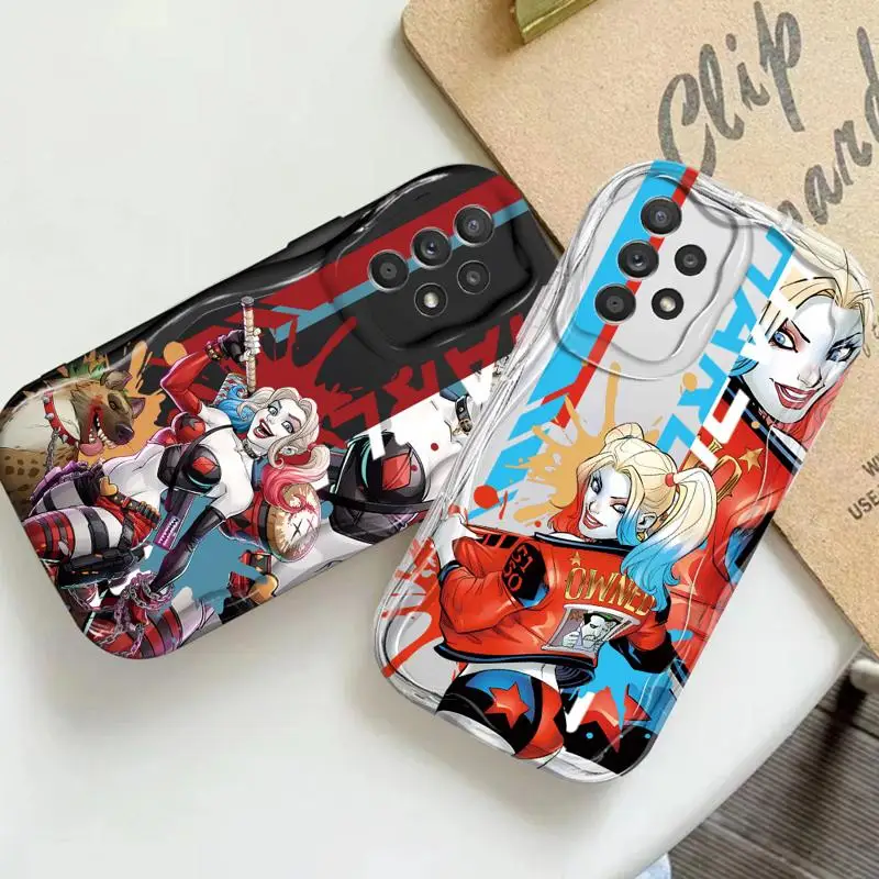 Harley Quinn Phone Case for Galaxy A13 A32 A52 A72 4G 5G A14 A15 A25 A53 A54 A55 5G A22 A24 4G A23 4G A33 A34 A35 A52s A73 5G