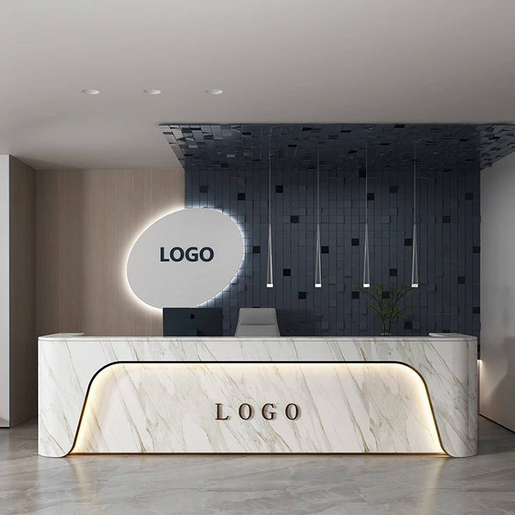 

dd-Reception Desk Beauty Salon White Modern Barber Shop Front Desk Reception Counter@