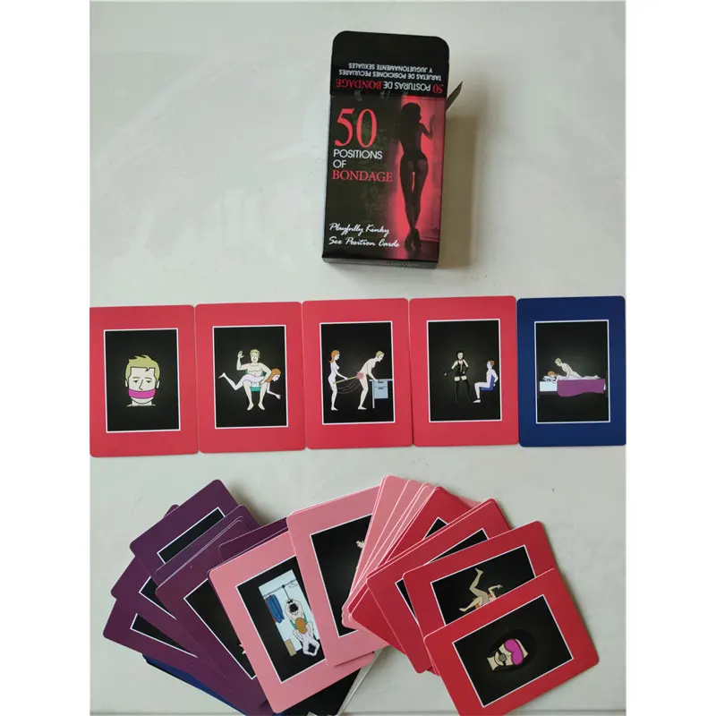 A Year Of Sex For Adult Sexy Game Cards Sets For Couple Possible Sexual Positions Playing Sex Cards Bedroom Commands SM Sex Shop