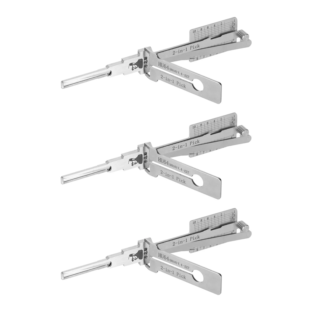 LISHI HU64 2-in-1 Pick-Decoder Schlüsselleser Schlosserwerkzeug für Nissan Infiniti Zündung & Autotürschloss Auto-Entriegelungs-Reparaturwerkzeug – Detail 7