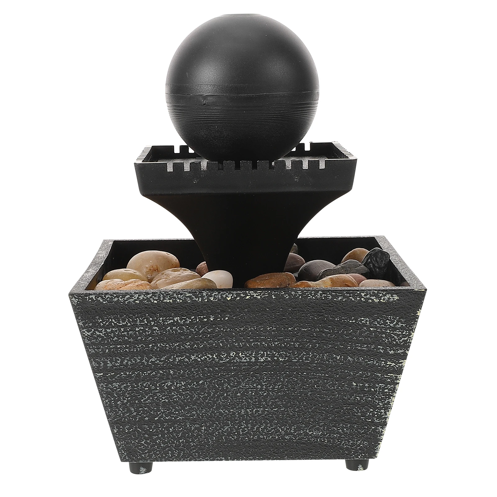 

Mini Indoor Fountain Stylish Water Feature Tabletop Decor Exquisite Craftsmanship Gift