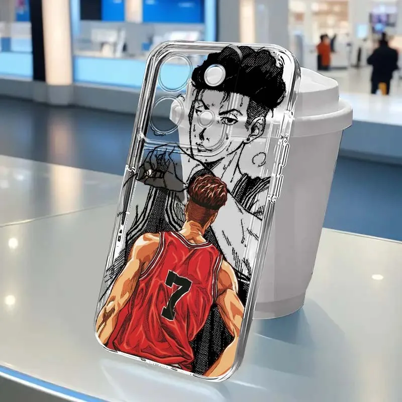 

Sakuragi Hanamichi Slam Dunk Phone Case For Xiaomi Mi 17 15 15T 14 14T 13 12 12S 12T 11 Lite Pro Max 5G Transparent