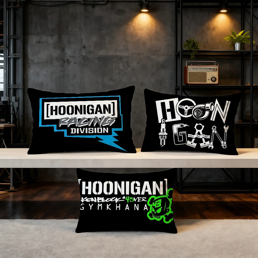 Car H-Hoonigan-ES Racing cushion cover Hit Product Home Sofa living Room Double-sided Soft Decorative Pillow Cover