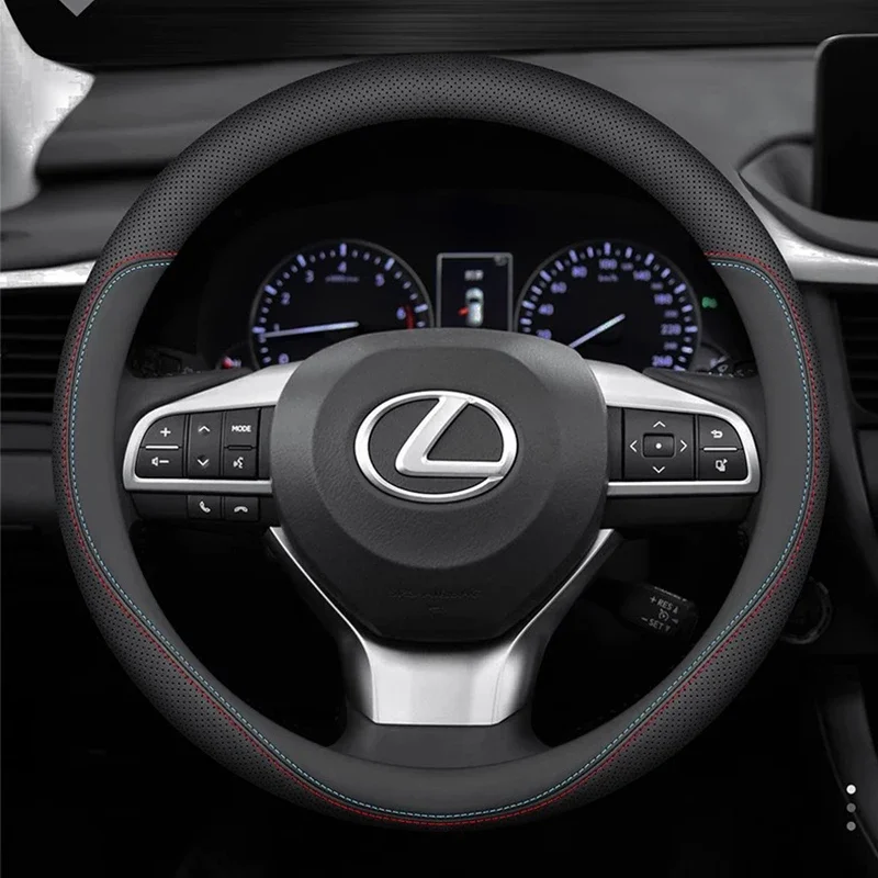 For Lexus RX 350 330 NX 300h 200 Fsport IS 220d ES CT200h GS LS LX Car accessories Non-slip Universal car steering wheel cover