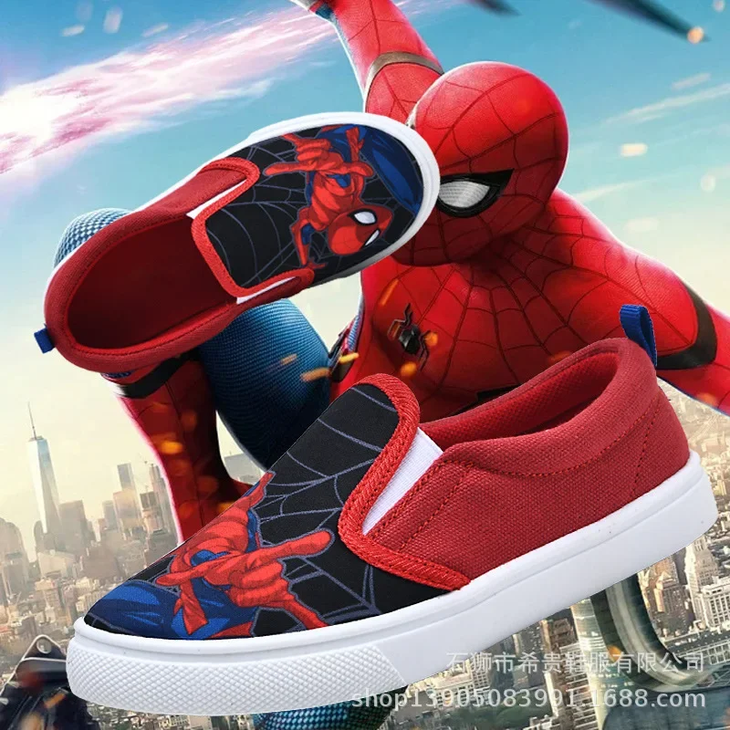 Spring Baby Boy Girl Shoes Cartoon Spiderman Princess Mermaid Glowing Sneakers Children Sandal Sport Kids Canvas Shoes EUR 24-31