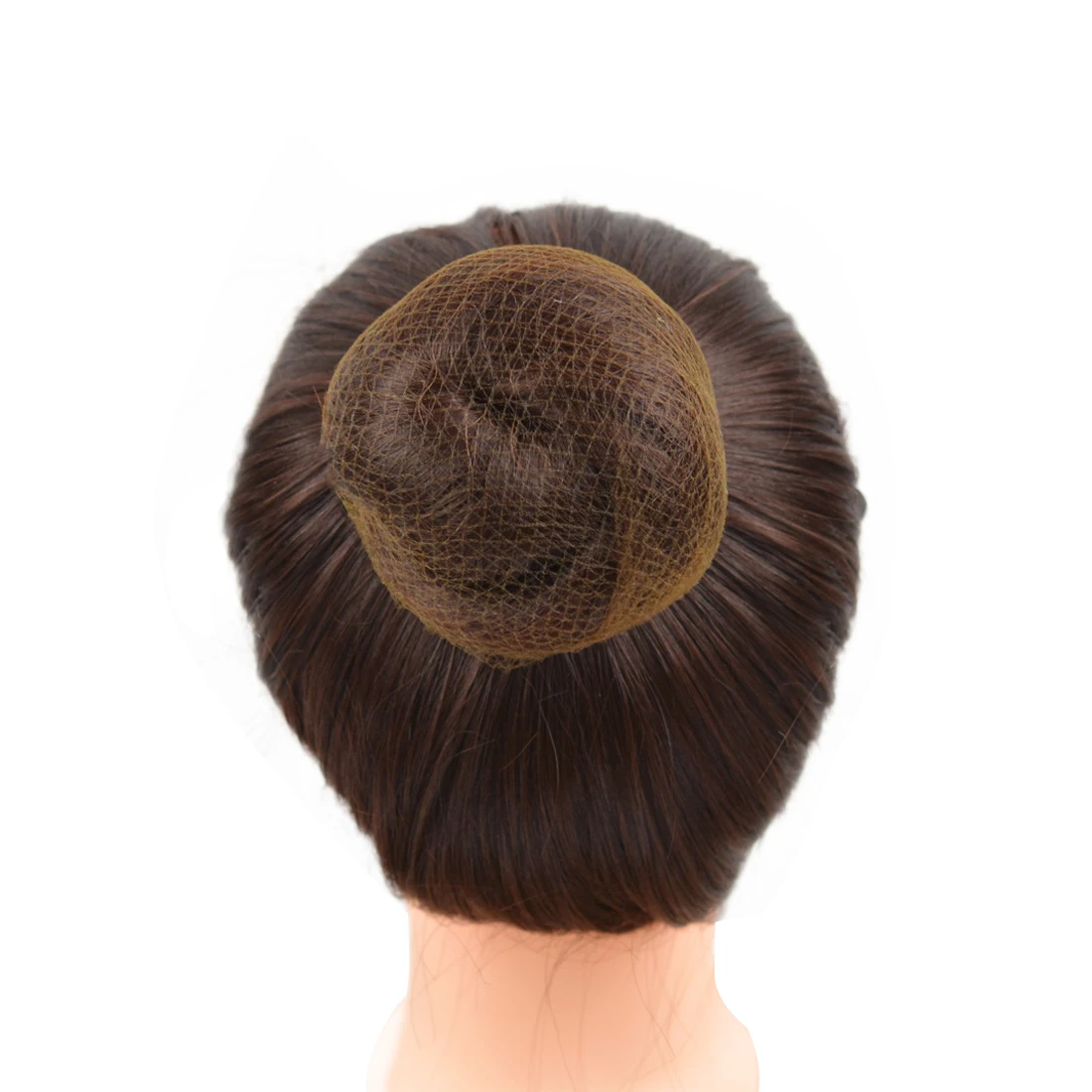 50PCS 20 Inch Invisible Mesh Bun Hair Net Nylon Hair Net Elastic Nylon Hairnets for Hair Bun Wig Hair Nets