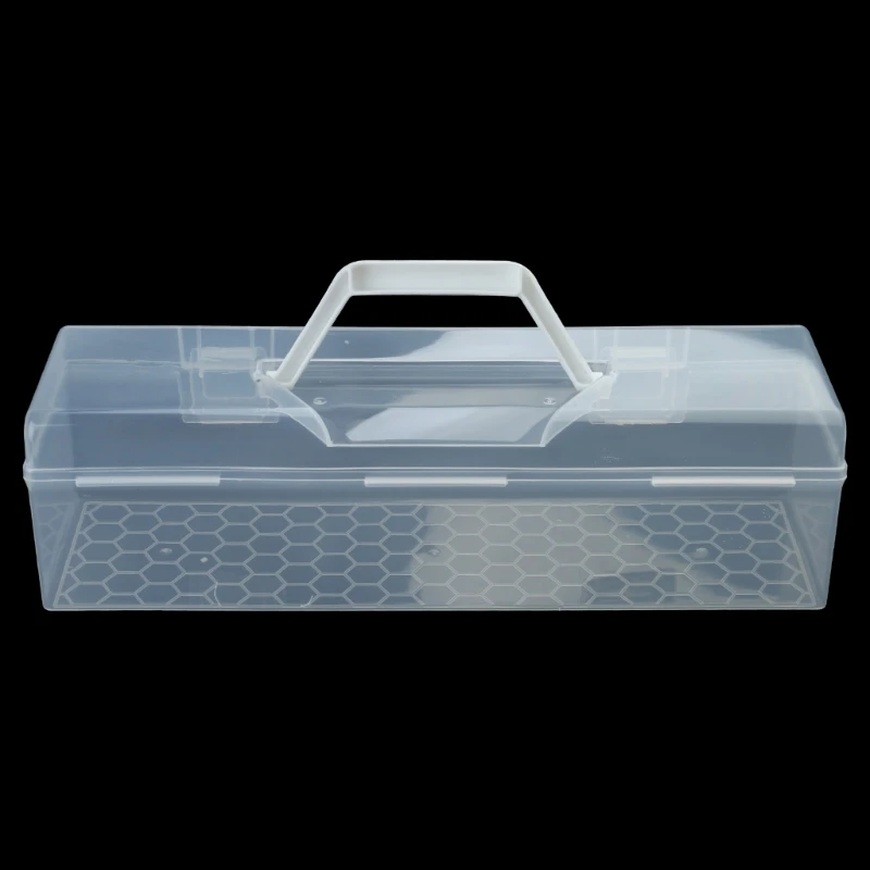 Storage Container Plastic Storage Case for Tools and Art Supplies Hand Tools and Accessories Clear Lid and Top Handle Dropsale