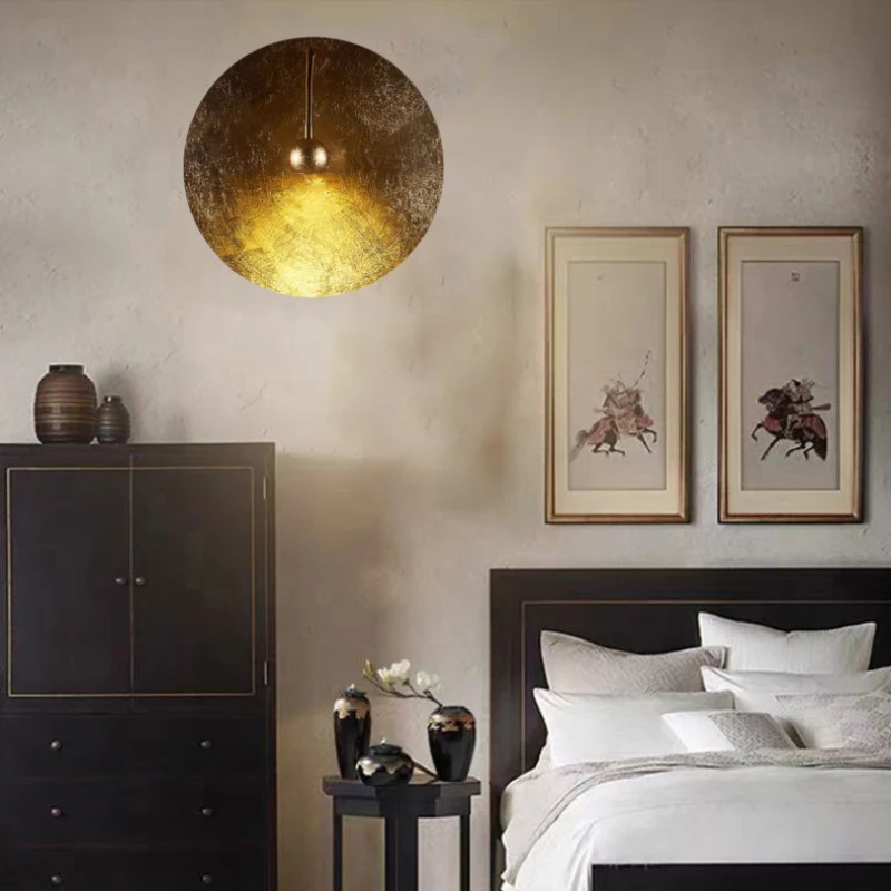 الغلاف الجوي الحديث وحدة إضاءة LED جداريّة ضوء 3000K الذهب معدن نمط جديد آرت ديكو لصالون غرفة نوم الدرج الممر الشمعدان #3