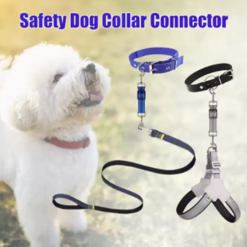 Collar reflectante de seguridad perro resistente clip 360 ajustable - imagen 2