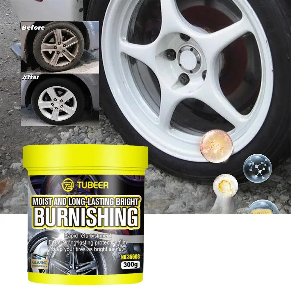 Car Tire Care Cream Tire Decontamination Retreading Effective Rust Remove Tire Maintenance Supplies