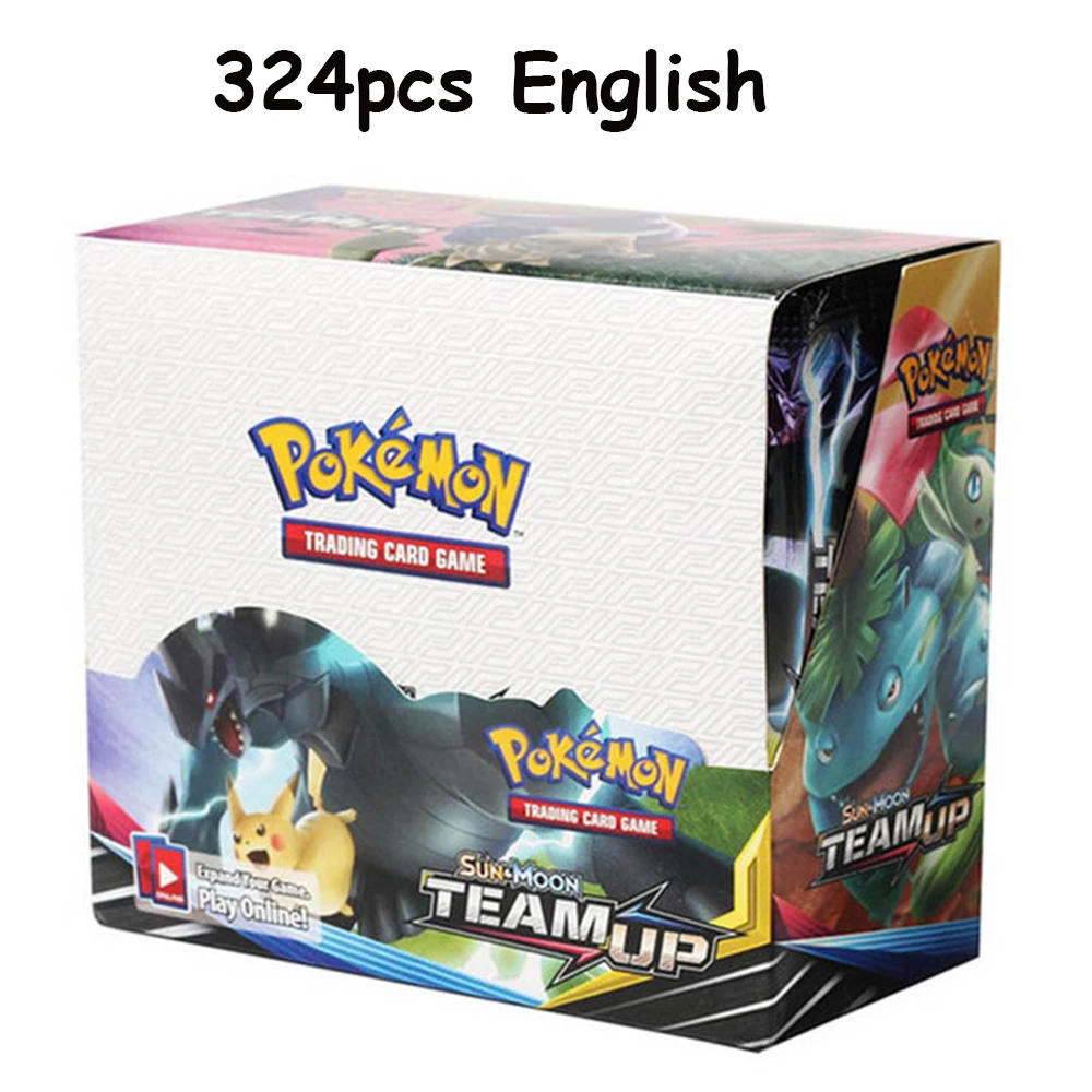 Newest 324Pcs Pokemon Cards Sun & Moon XY Evolutions Pokemon
