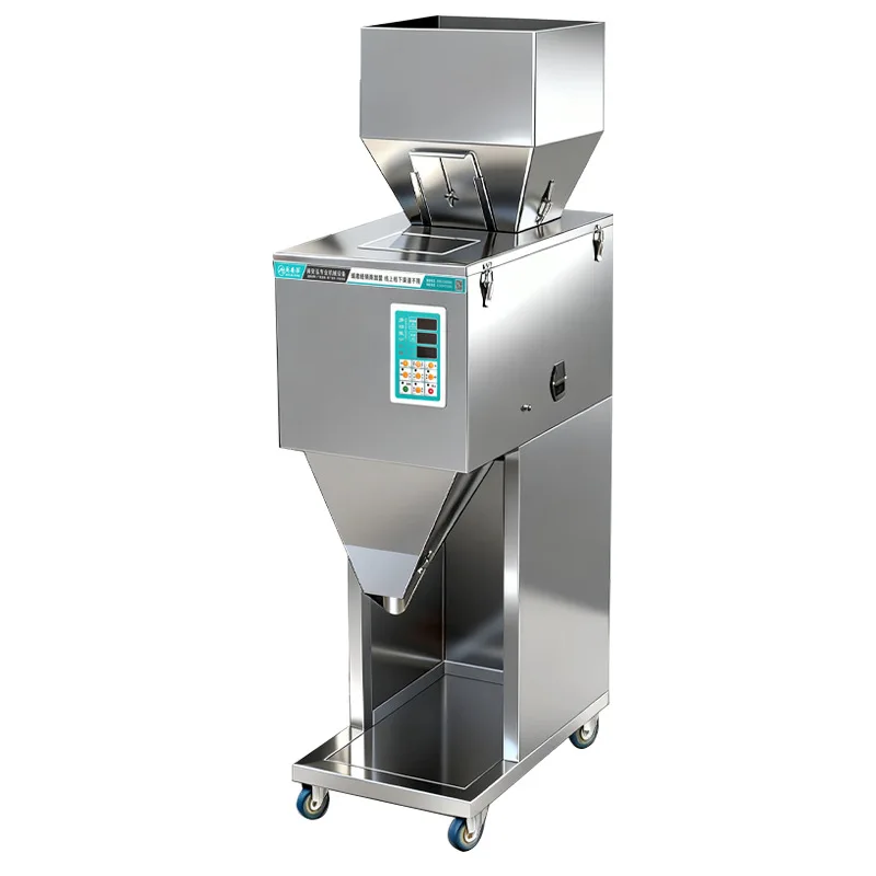 LH granular powder large quantitative filling seasoning melon seeds dried fruit automatic weighing and packing machine