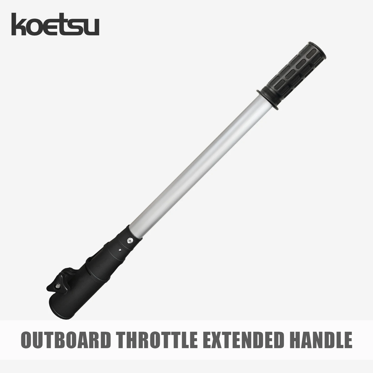 KOETSU Outboard Motor Extended Joystick Tiller Extension Handle Fixed 18.1in/46cm telescopic 24 to 43.3in/61 to 100cm