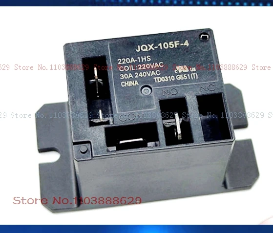 HF/JQX-105F-4 220A-1HS 220VAC 30A JQX-105F-4 012-1HS JQX-105F-4  024-1HS