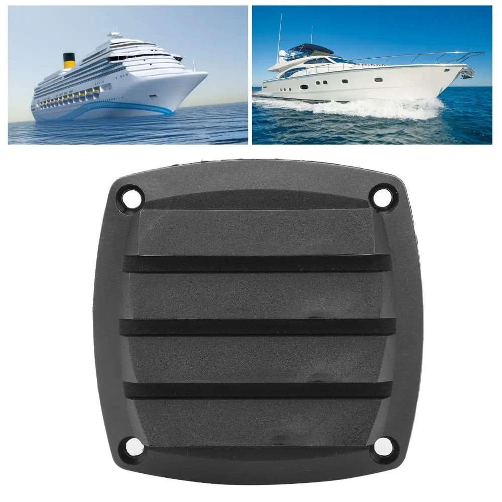 Plastic Square Vent Cover Water Outlet Accessories Retrofit Louvered Vents 8.5/13cm Boat Air Vent Caravan Boat Application