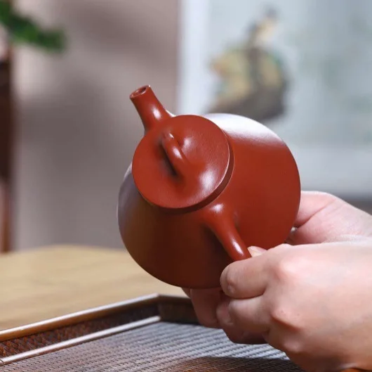 Bawang Shi Piao Teapot Original Ore Pear Skin Zhuni Clay Yixing Purple Clay Teapot Handcrafted By Famous Art Masters A Colle