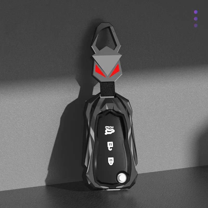 

3 Buttons Car Key Case Cover Holder Key Shells For Hyundai Elantra Solaris 2016 2017 2018 Car-Styling Accessories Keychain