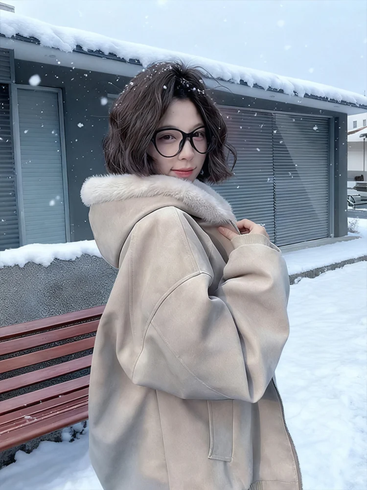 

Корейский Sle, супер милый зимний хлопковый тюжет с атмосферной сферой, женская хлопковая одежда Lazy Sle Mountain Eagle, на подкладке, не Puf...