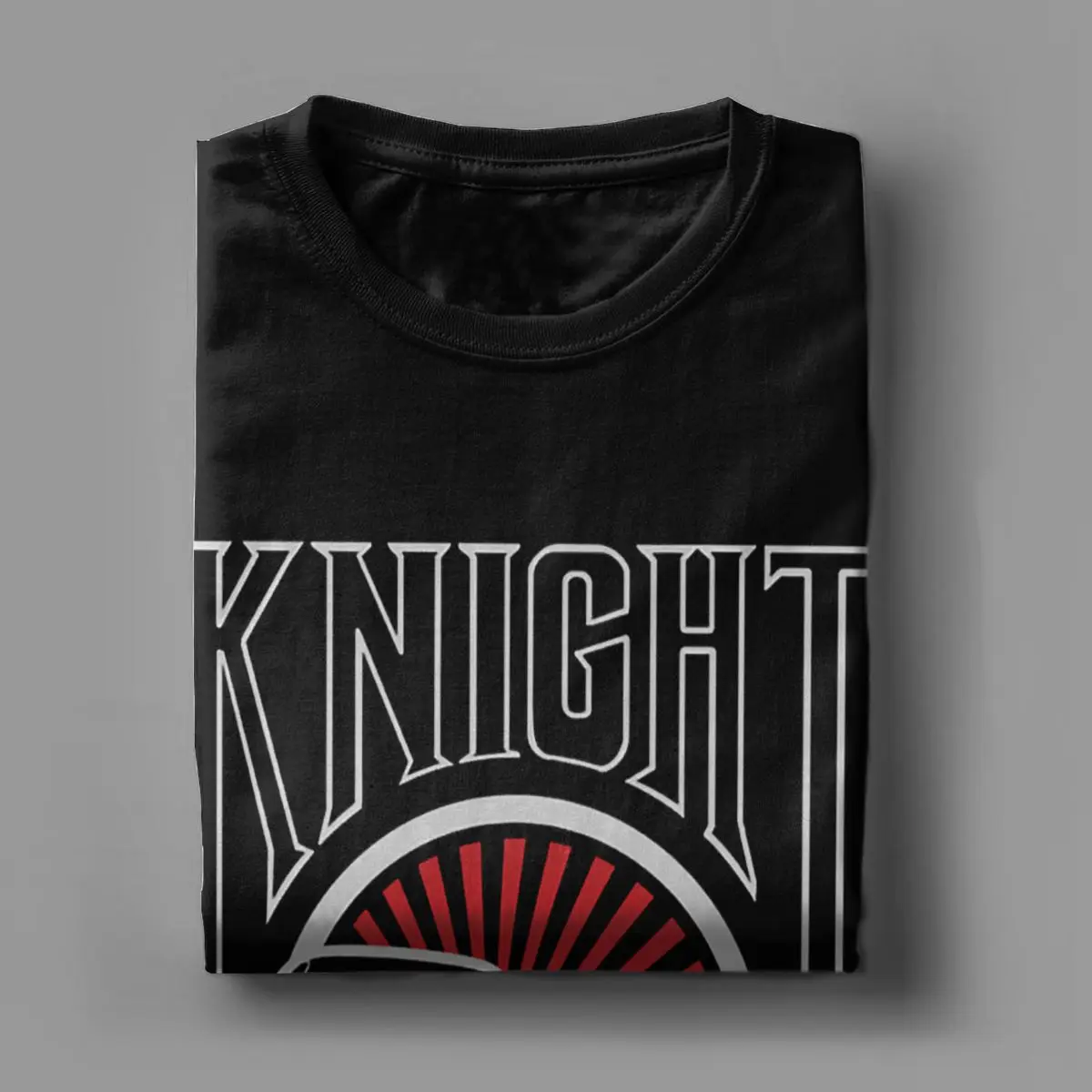 Knight Rider Logo Men\'s T Shirt Leisure Tee Shirt Short Sleeve Crewneck T-Shirt Cotton 4XL 5XL 6XL Clothes