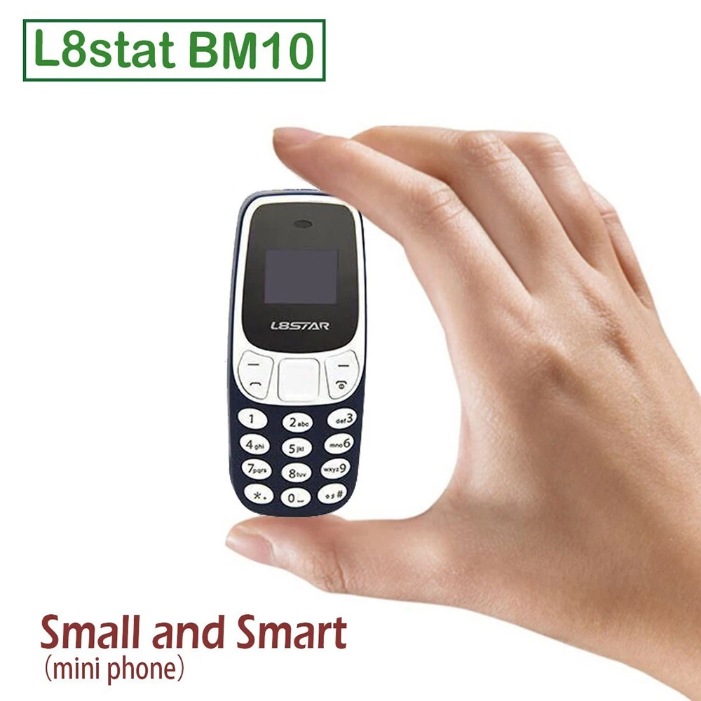 L8Star Bm70 Mini Small Gsm Mobile Phone Bluetooth Dialer Cell Phone Earphone