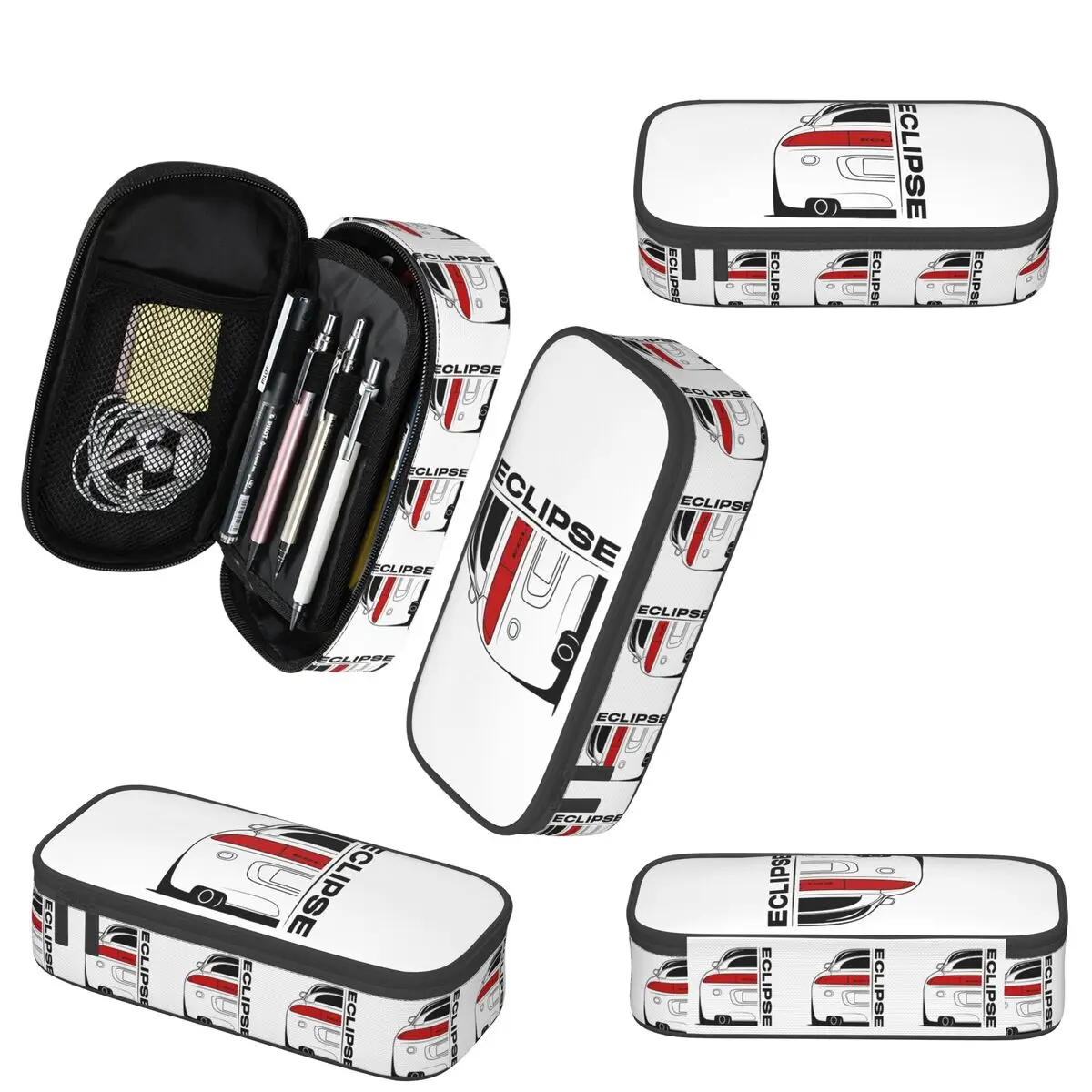 الكسوف 2G DSM مقلمة حمراء لصبي فتاة الهدايا صندوق القلم حقيبة أقلام رصاص لوازم مكتبية حقيبة حامل القلم