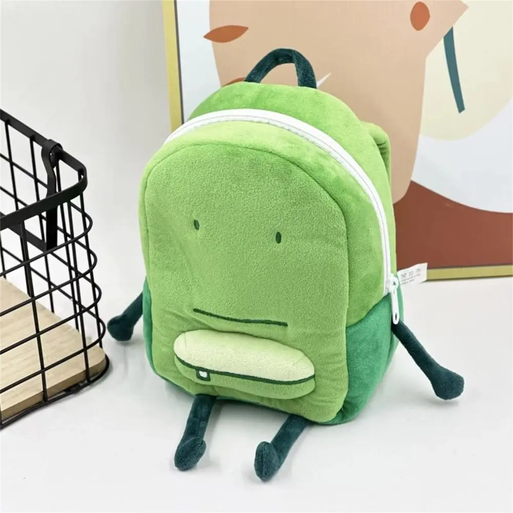 Portable Cartoon Shoulders Bag Printing Cute Makeup Bag High-capacity Plush Leisure bag Women