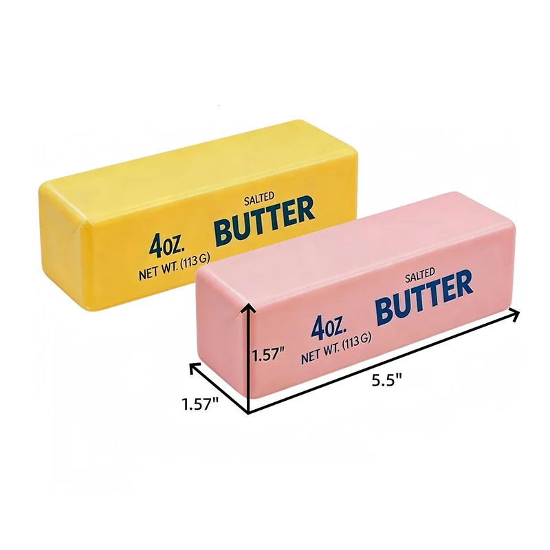 Simuliertes Butter-Brot-Quetschspielzeug mit langsamem Rückprall zur Dekompression und Entspannung – Neu – Detail 3