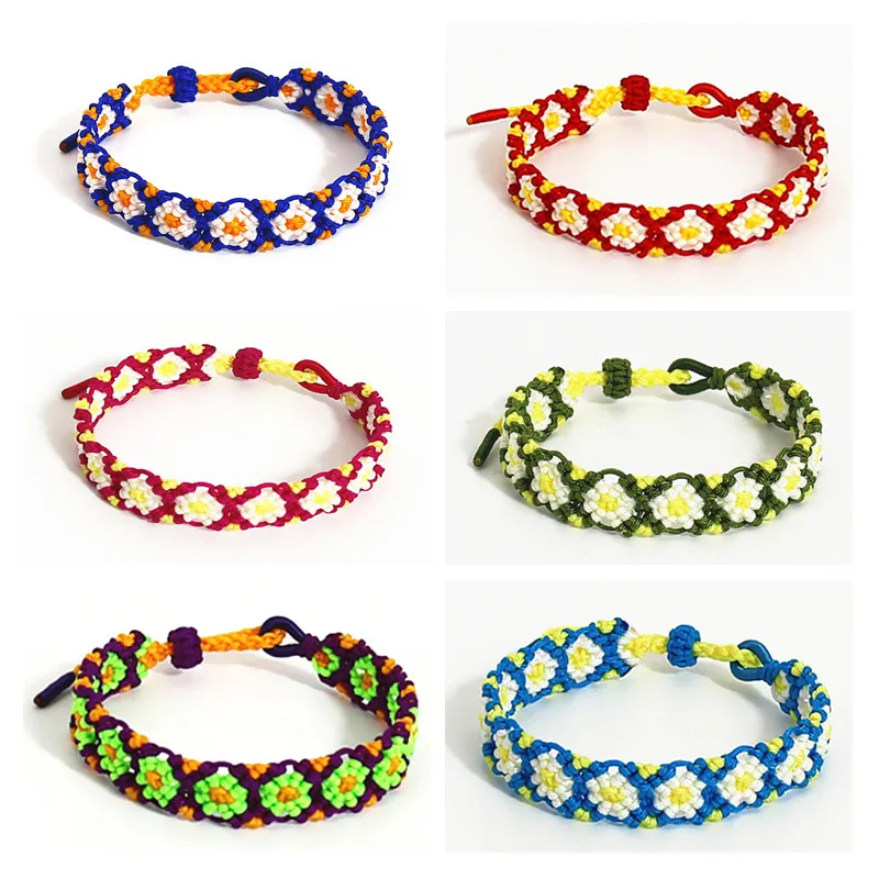 

Hand-Woven Bracelets, Bracelets, Women's Casual Fashion Clothing, Matching Party Decorations, And The Length Can Be Customized.