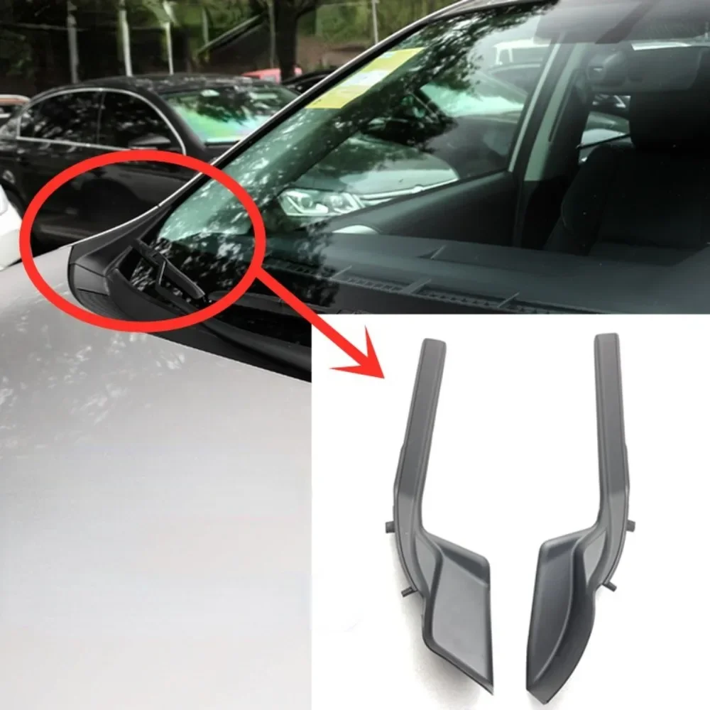 53866/53867/0R070 Wiper Deflector Angle Glue Front Windshield Side Water Collector Cover for Toyota 2020 2021 2022 2023 RAV4