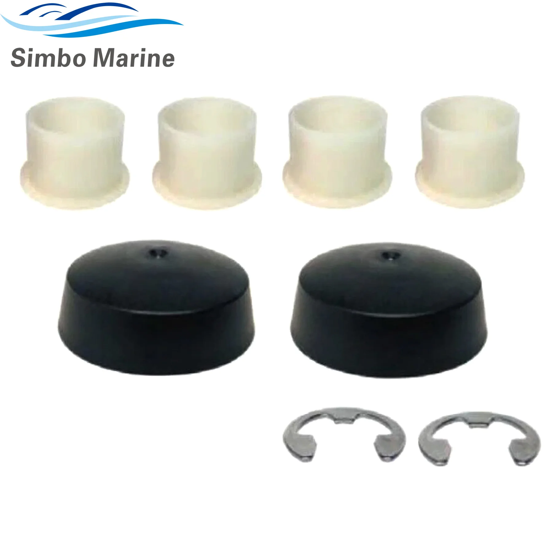 Marine Power Trim Ram Bushing Fits for Mercruiser Sterndrive Alpha Oen Gen 2 Boat Motors Models 53-815949 23-815950-1 19-815951
