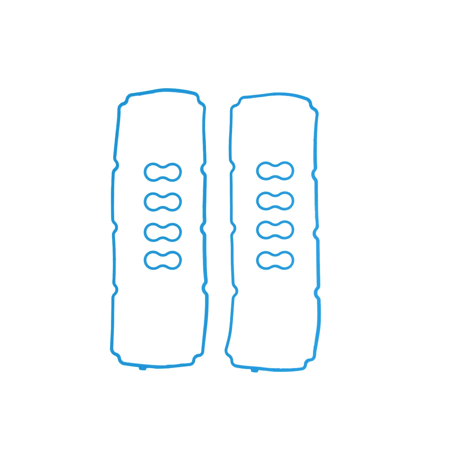 1 مجموعة 5114179AB 68526603AA جديد كامل غطاء الصمام مجموعات ربط السيراميك الارضي اليمين واليسار ل جيب كرايسلر دودج رام اكسسوارات السيارات #4